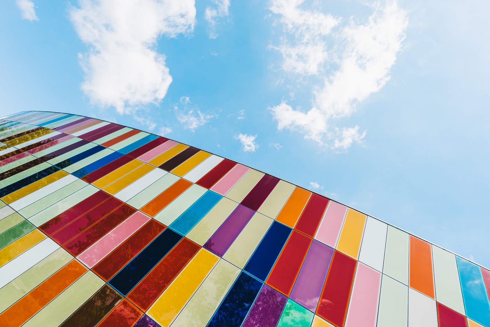 Pintura num edifício